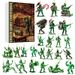 2025 Christmas Advent Calendar Blind Box, Green Legion Character Style Backpack Ornament Christmas Tree Pendant_voghion.com