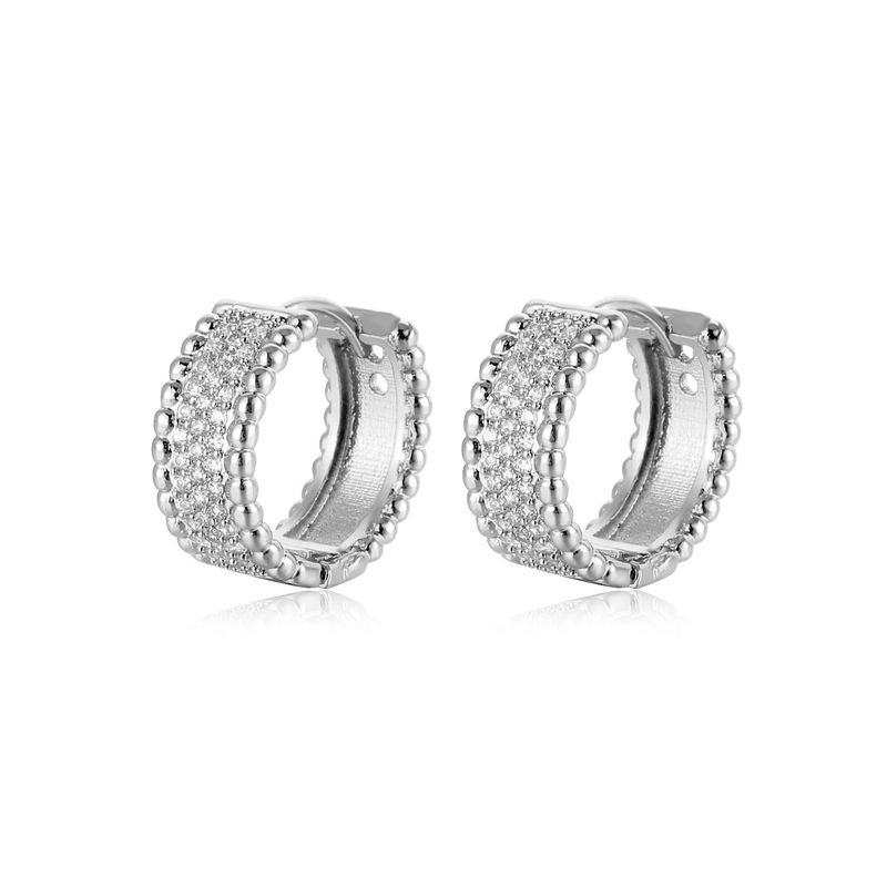 Boucle d'oreille en diamant Joseph Jewelry Row Boucle d'oreille tendance et populaire sur Internet Accessoires d'oreille personnalisés Sens du design pour hommes et femmes_voghion.com