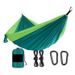 210T Nylon Parachute Fabric Color-Block Ultra-Light Outdoor Camping Single/Double Breathable Strap Rope Hammock_voghion.com