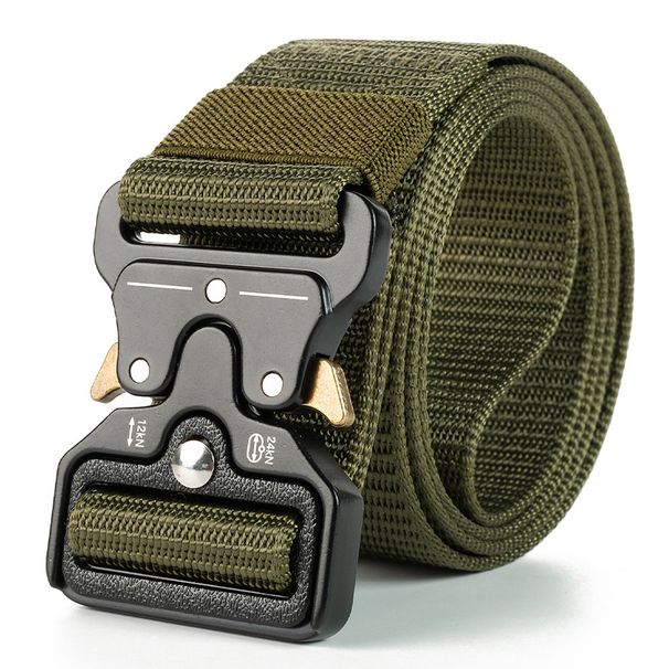 HEIßER Männer Gürtel Armee Outdoor Jagd Taktische Multi Funktion Kampf Überleben Hohe Qualität Marine Corps Leinwand Für Nylon_voghion.com
