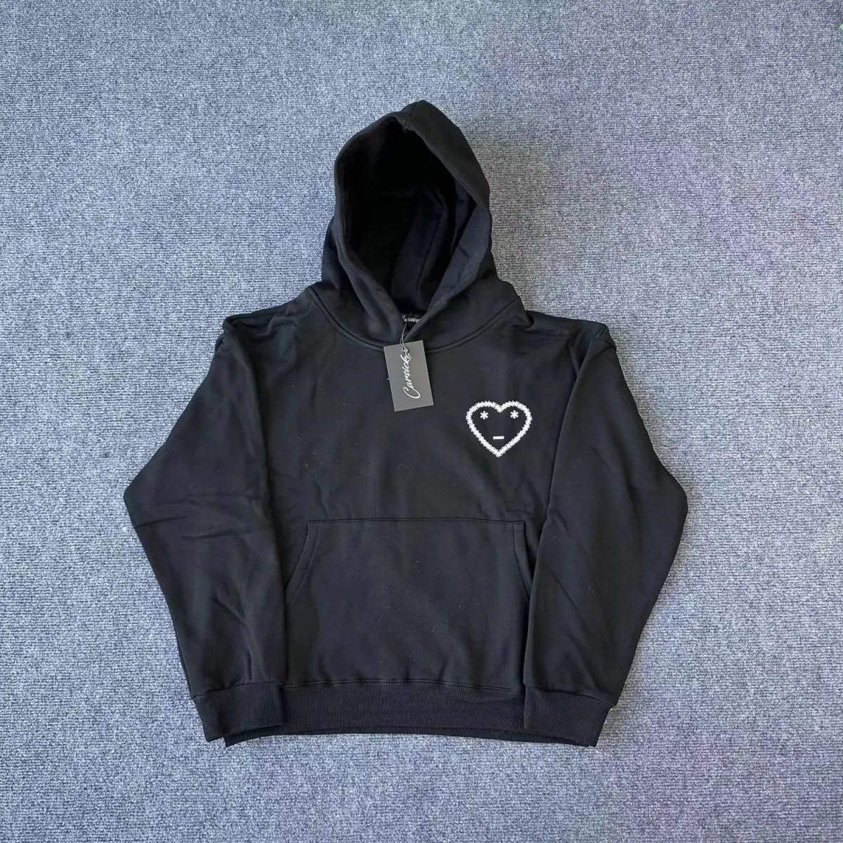 Tracuits för män CARSICKO Polyestermaterial Sportkläder Set Vinter Broderi shooter varma kvinnor Y2k hoodies Designer långärmad_voghion.com