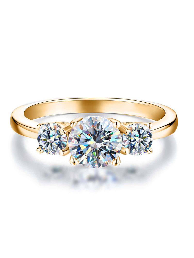 Live-Streaming Moissanite Mode Licht Luxus Stil S Reinem Silber frauen Ehering Schmuck_voghion.com