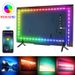 5V USB Bluetooth RGB LED Strip Lights With APP Control, 5050 SMD, 18 LEDs/M, DIY Flexible Light Strips For Home Decoration, TV Backlight_voghion.com