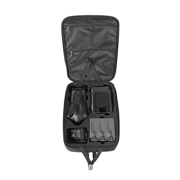 Für DJI MAVIC 4 Drone Schulter Lagerung RC2/RC PRO 2 Fernbedienung Zubehör Organizer Tasche Schwarz_voghion.com