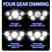 Buy One Get One Free 2pcs 5LED Headlight Flashlight USB Charging Strong Light 4 Modes For Camping Work Car Maintenance Fishing Outdoor_voghion.com