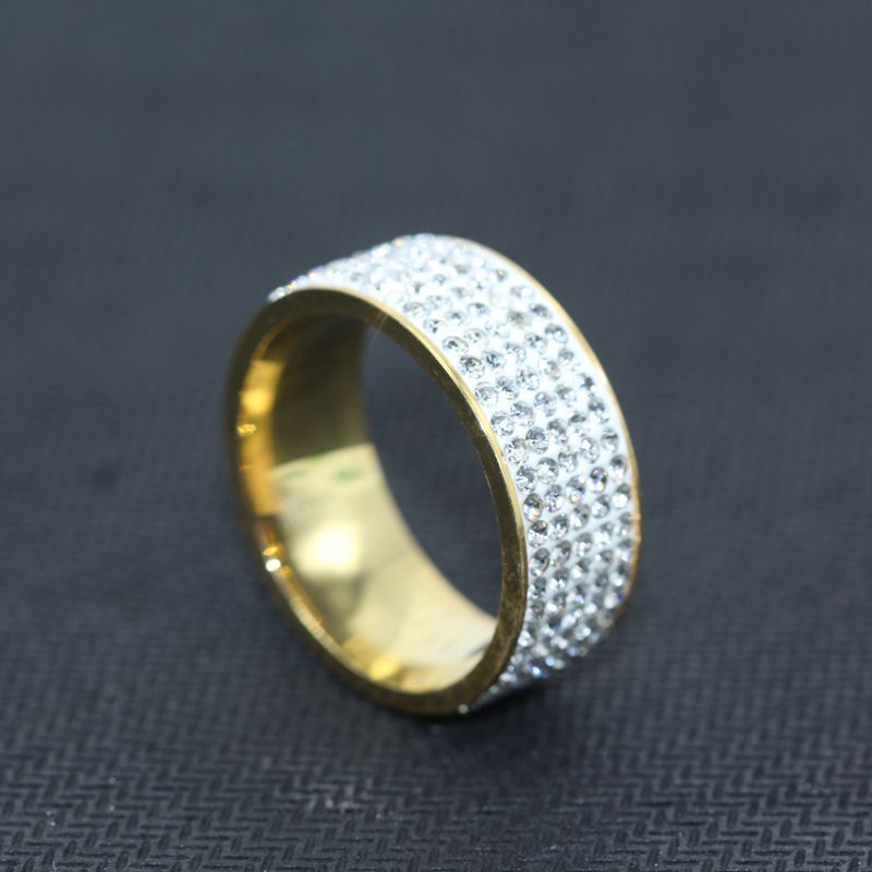 2025 Neuheiten Glänzende runde Damenringe aus Silber und Gold, Hochzeitsschmuck für Männer, Geschenke_voghion.com