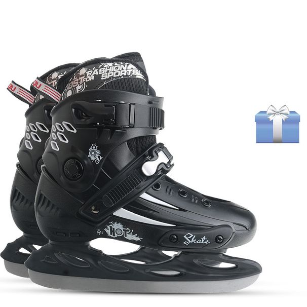 Professionelle Rollschuhe für Männer und Frauen, Eiskunstlaufschuhe für Kinder für Anfänger, Rollschuhschuhe für Erwachsene aus echtem Eis_voghion.com