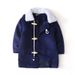 Classic Wool-Blend Boys' Winter Coat – Thickened Quilted Jacket (90-130cm, 3 Colors)_voghion.com
