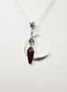 Necklaces vampire gothic necklace, crescent jewelry_voghion.com
