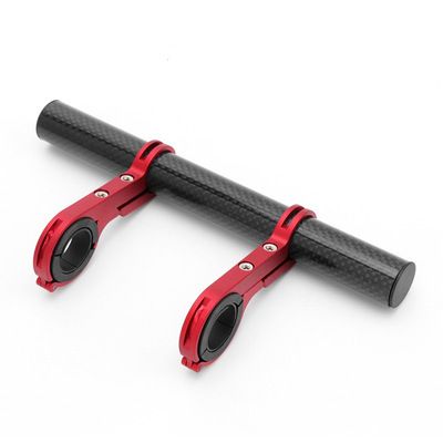 Multi functional double pole aluminum alloy flashlight, code watch, lamp extension bracket, bicycle accessories_voghion.com