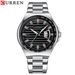 Men's Classic Business Quartz Watch With Date Display, Large Dial Waterproof Wristwatch Large Dial Men's Watch Waterproof Watch_voghion.com