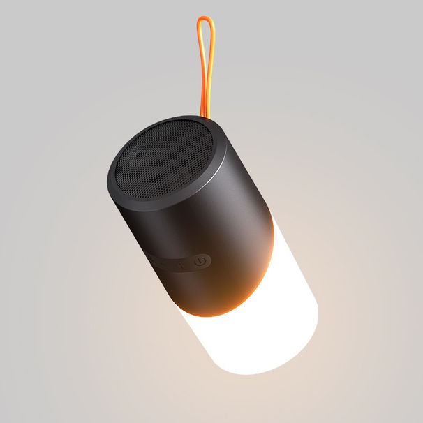 Altoparlante portatile senza fili Bluetooth RGB per esterni, piccolo, luce d'atmosfera, TWS interconnettibile con slot per schede_voghion.com