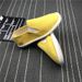 Andningsbara gula tygskor Casual par slip-on_voghion.com