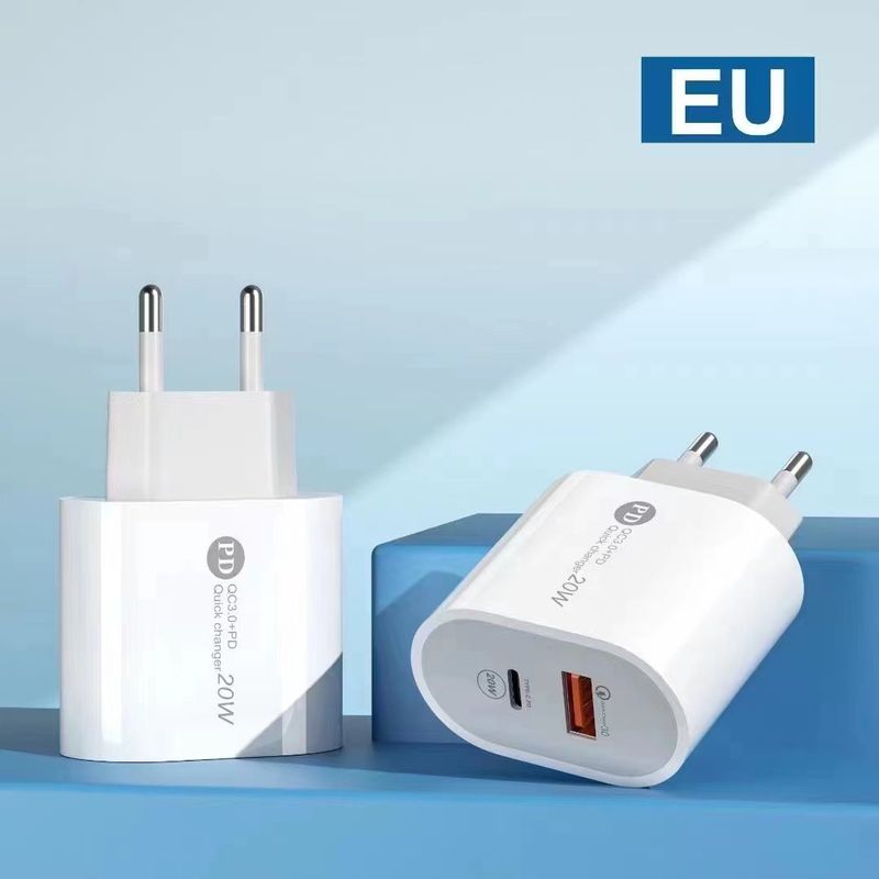 syct PD20W A Plus C Dual Port Fast Charging QC3.0 Suitable For Smartphones Quick Charger_voghion.com
