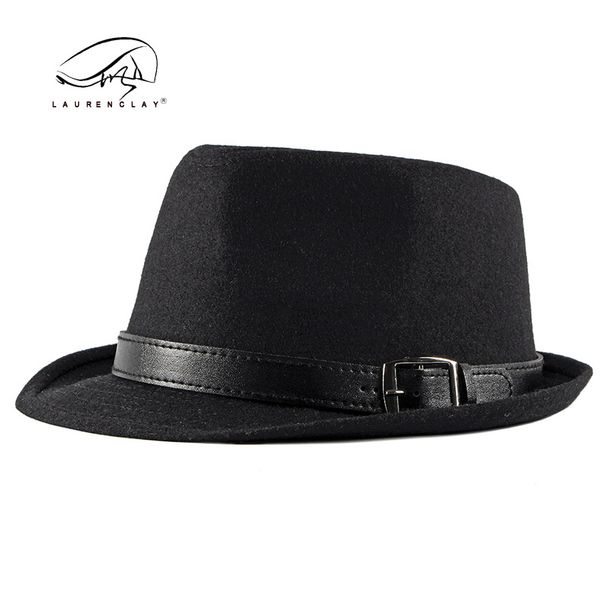 Autumn And Winter New Men's Jazz Hat, British Retro Top Hat, Women's Simple And Versatile European And American Gentleman Hat Trend_voghion.com
