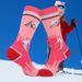 Two Pairs Children's Ski Socks Thick Terry Bottom Warm Winter Sports Long Tube Deodorant Socks 3 12 Years Old Cotton_voghion.com