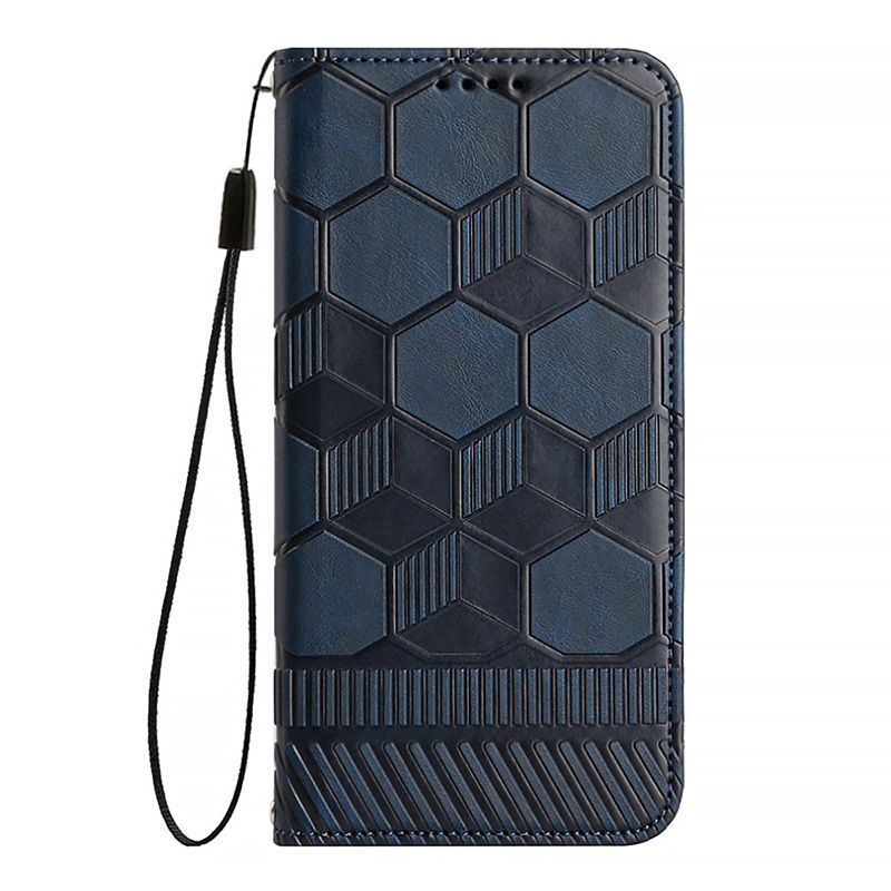Fußball Muster Leder Brieftasche Fall Für Samsung Galaxy A03 A03S A12 M12 F12 A13 A23 A33 A53 A73 S22 Ultra S21 Plus S20_voghion.com