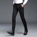 Hochwertige Herren-Anzughose für Business und Freizeit – knitterfreie, knitterfreie Hose mit gerader Passform in klassischem Schwarz_voghion.com