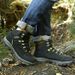 Outdoor-High-Top-Stiefel für Herren, geschnürt, dicke Sohle, weiche, atmungsaktive, verschleißfeste, stoßdämpfende Freizeit-Wanderschuhe für Herren_voghion.com