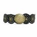 Y2K Western Cowboy Belt Personality Versatile Round Hollow Design_voghion.com