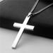 Nieuwe minimalistische modieuze ketting, trendy coole legering kruis hanger sieraden voor zowel mannen als vrouwen | Kruis geloof hanger kettingen_voghion.com