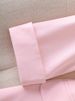 Damenbekleidung Rosa Anzug mit mittleren Ärmeln OL Professioneller Anzug Weibliches Temperament Göttinnenstil Formelle Kleidung High-End-Host-Anzug Arbeitskleidung_voghion.com