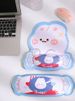 Unbeatable Quality Cute Toffee Rabbit Mouse Keyboard Tray Silicone Office Wristband Pad Thick And Comfortable Wrist Rest Hand Guard_voghion.com
