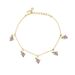 Trendy INS Colorful Cherry Peach Tropical Fruit Anklet For Women_voghion.com