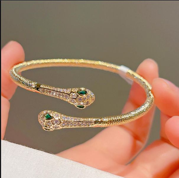 Schmuckzubehör Öffnung Einstellbare Schlange Süße Und Exquisite Sparkg Super Flash Zubehör Armband J292_voghion.com