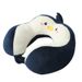 Simpatico cuscino cervicale in memory foam a forma di animale - Cuscino da viaggio in velluto di cristallo ultra morbido per ufficio, auto, casa_voghion.com
