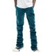 Men's Retro Wide-Leg Jogger Pants – Hip-Hop Streetwear With Drawstring Waist & Flared Cuffs, Breathable Polyester Blend_voghion.com