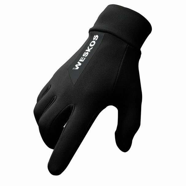 Guantes cálidos personalizados para deportes al aire libre, transfronterizos, otoño e invierno, para hombre y mujer, para correr, ciclismo, pesca, fútbol, protección contra el frío._voghion.com