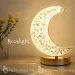 Crystal 3D Moon Lamp - Touch Dimming USB Ambient Light Girls Aesthetic_voghion.com
