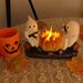 Cross Border Halloween Ghost Flickering Candle Simulation Resin Decorative Wax Home Restaurant Bedside Ornaments Glowing Candle_voghion.com