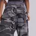 Unisex-Jogginghose mit Vintage-Camouflage-Print – Locker sitzende Hose mit hohem Bund und offenem Saum (S-XXL)_voghion.com