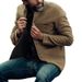 Modejacke aus Wollmischung für Herren – Trendiger Freizeitmantel (Schwarz/Khaki/Grau/Blau/Grün/Braun, Größen S-4XL)_voghion.com