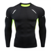 Hommes T-shirt Hommes Laufen Sport T-shirt Hommes Compression Fitness Tops T Rapide DryTight Formation Gym Sport Lauf Chemises Jersey_voghion.com