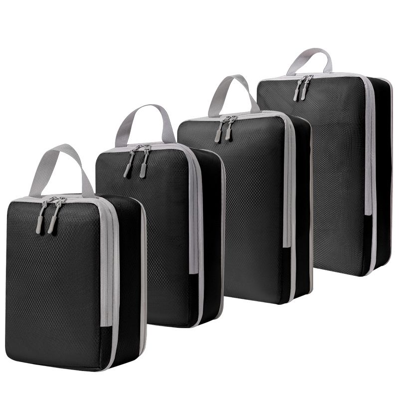 New diamond shaped compressed bag for business travel, classified storage of travel clothing, toiletries set_voghion.com
