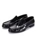 Liusu Lefu Lackleder, Britischer Eleganter Pippy, One Step Casual Echtleder Herren Trendy Bean Schuhe, Koreanisch_voghion.com