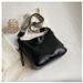 2023 New Women's Oil Wax Fashion Large Capacity Leather Soft Collapsible Style Single Shoulder Crossbody Bag_voghion.com