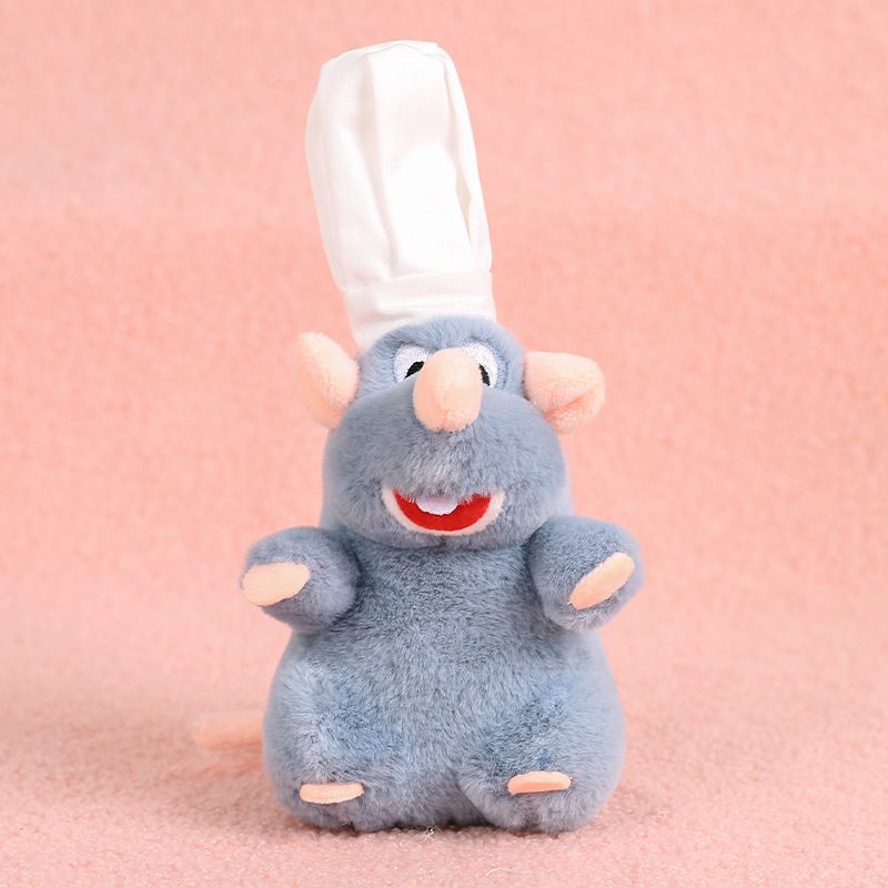 Ratatouille plush toy pendant figure bag keychain small pendant creative ugly doll_voghion.com