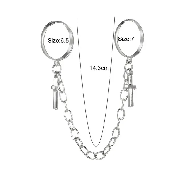 Vendite calde Trendy Butterfly Metal Punks Set per donne Ragazze Festa Gioielli Regali Accessori moda Fibbia Indice femminile_voghion.com