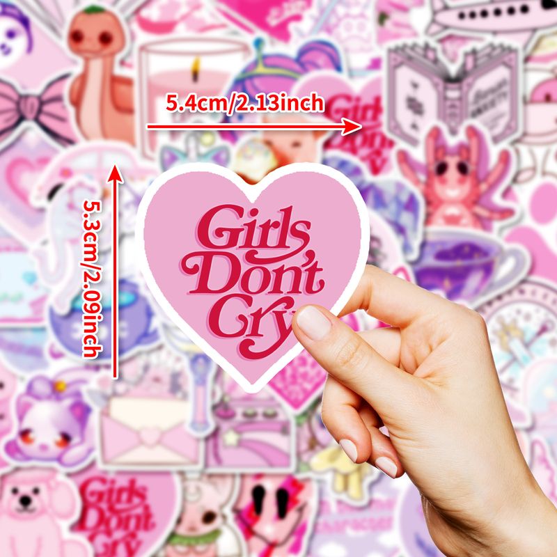 Kırtasiye Sticker mor ve pembe karıştır ve eşleştir su geçirmez çıkartmalar uçak domuz yavruları dekorasyon çıkartmaları tekrar etmeyin_voghion.com