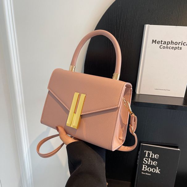 Demellier Solid color niche design, 2024 new bags, fashionable trendy single shoulder small square bag, casual and Western style_voghion.com