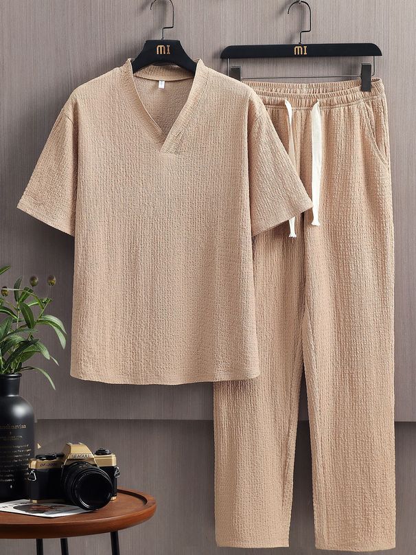 2025 Neue Sommerhose Einfaches, bequemes und modisches Set_voghion.com