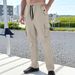 Men's Retro Outdoor Work Pants - Stylish Straight-Leg Cargo Pants With Multiple Pockets, Comfortable & Lightweight For Casual Wear_voghion.com