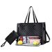 New Capacity Tote Handheld Laptop Storage Office Lunch Box 2-in-1 Shoulder Crossbody Large Bag_voghion.com