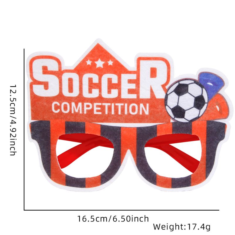 Cross-border new European Cup fan glasses cheering props football theme party decoration photo props_voghion.com