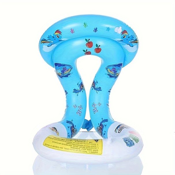 Floaties Swim Vest Portable Inflatable Pool Floats Swimming Ring With Adjustable Safety Buckle, Safety Double Surround Air Bag, Durable Float Tube_voghion.com