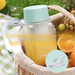 Babystar Portable Juicer Small Rechargeable Outdoor Juice Maker Ice Crusher Cup For One Person_voghion.com